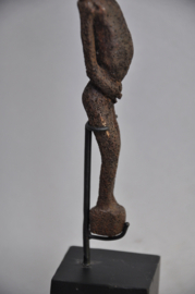 Refined carved fish bone figurine, DAYAK, Kalimantan, 21st century