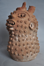 Terra cotta fetish van de Fon uit Benin, ca 1970