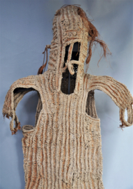 Museum stuk! JPEA pak van de ASMAT, Papoea Nieuw Guinea, 1920-1950