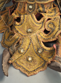 Vintage Thai puppet 95 cm – wooden head