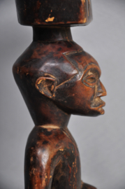 Wat ouder beeld van koning Ndop, KUBA, DR Congo, ca 1960