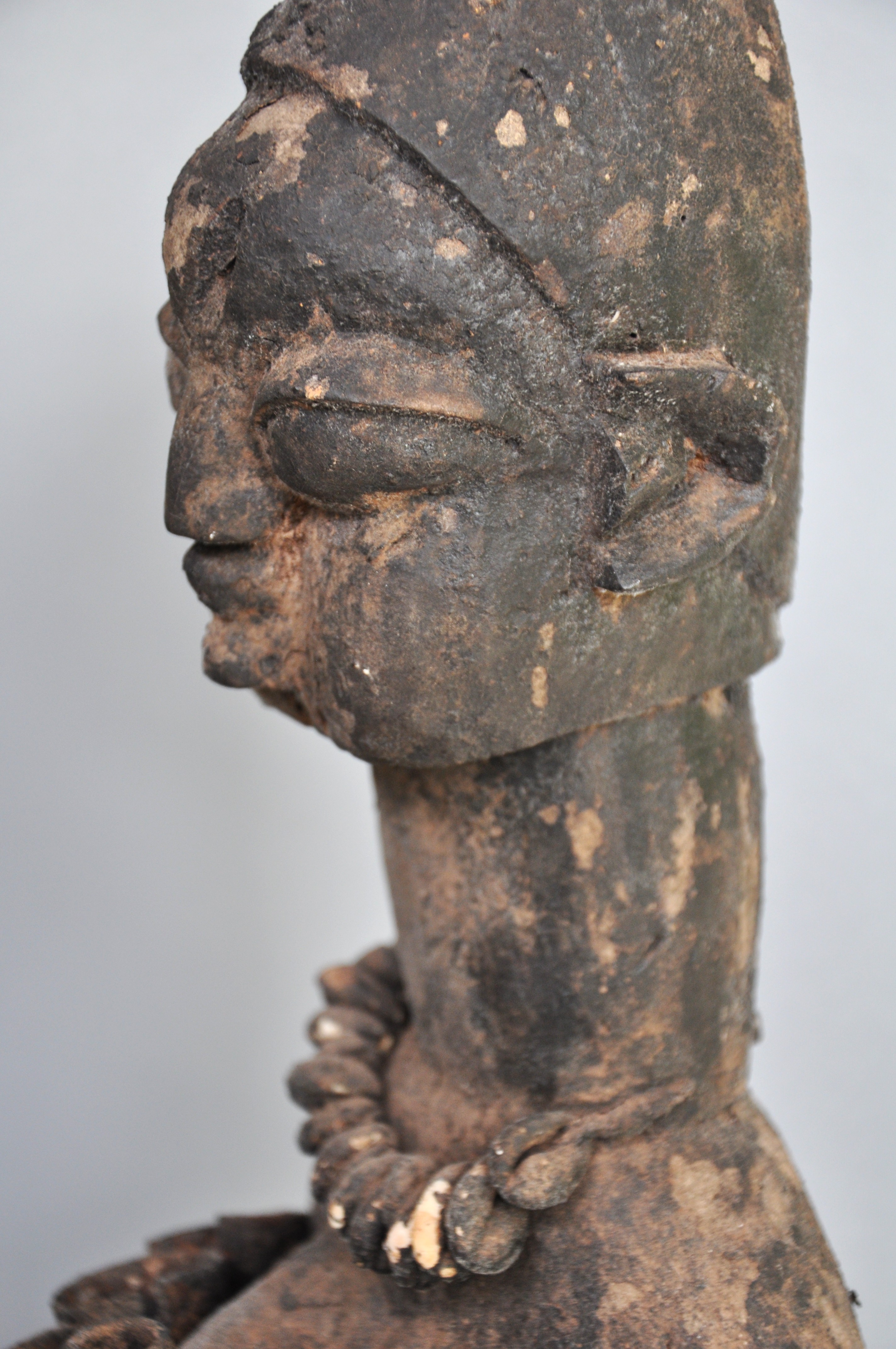 Groot Fon Fetisj Beeld – 70 cm – Traditie & Ritueel uit Benin, ca 1960