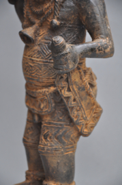 Bronze Benin Warrior, Benin City Region, Nigeria, 21st Century