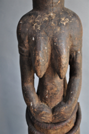 GREAT! Huge, tribally used MOSSI statue, Burkina Faso, approx. 1970