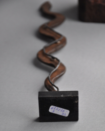 Metal snake, LOBI, Burkina Faso, ca 1960