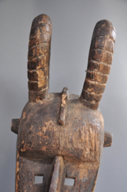 Impressive large Fing Nyanga mask, Bobo, Mali, ca 1970