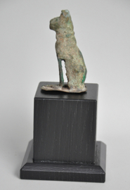 BASTET, bronzen beeldje, Egypte, 4e-6e eeuw n Chr