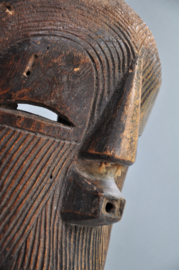 TOP! Kikashi initiation mask, Eastern Luba, DR Congo, ca 1900