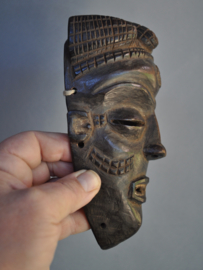 Older passport PENDE mask, D.R. Congo, approx. 1970