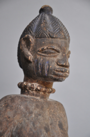 Yoruba Altaarbeeld - Nigeria-  Krachtige Vruchtbaarheidssymboliek- ca 1960