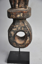 Old shaman ghurra, churning rod holder, Nepal, 1st half 20th century