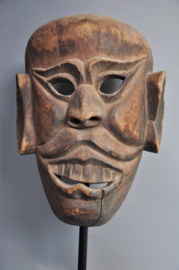 Groot expressief festival masker, West Nepal, ca 1980