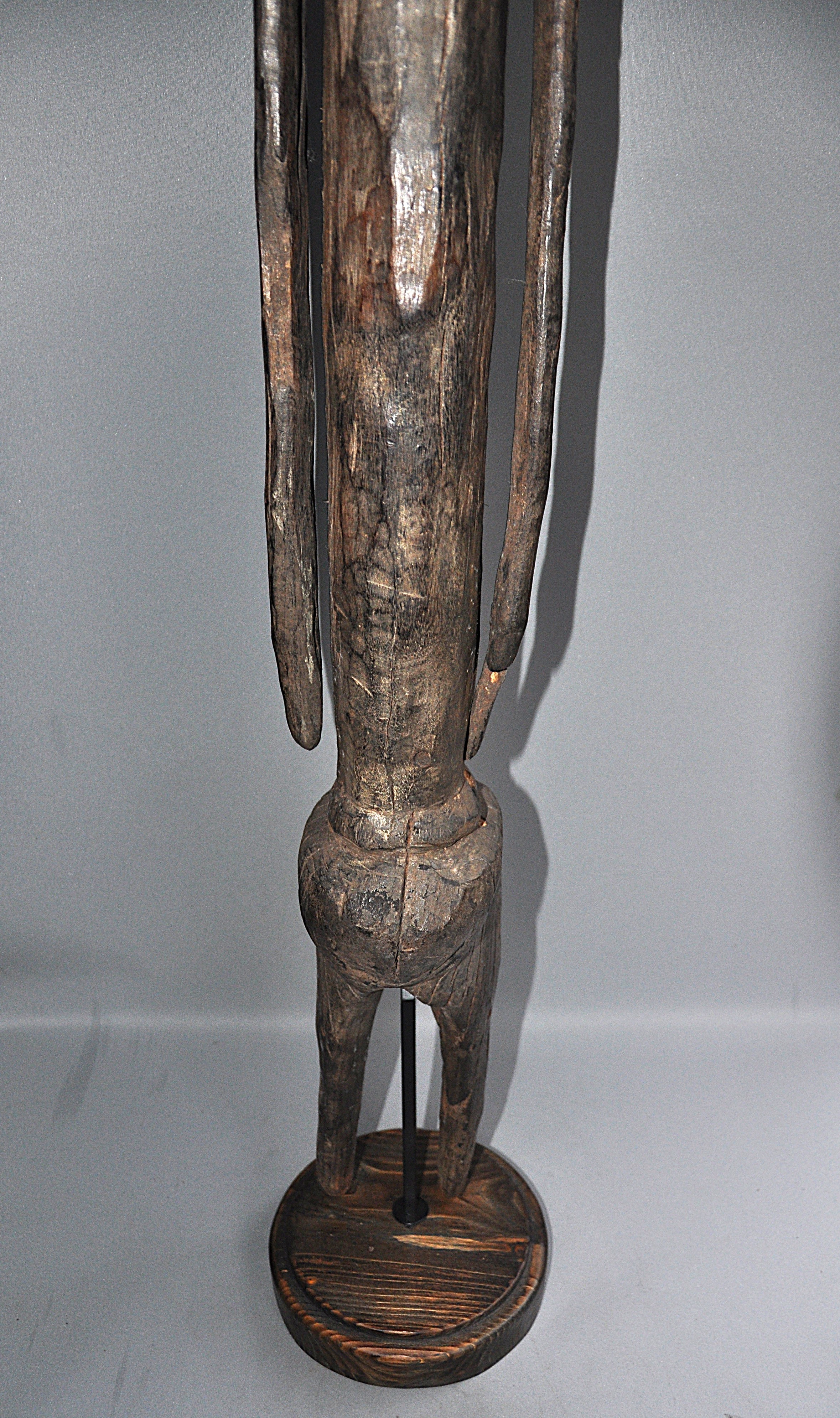 Moba Tchitcheri Beeld – Togo | Authentieke Afrikaanse Houten Sculptuur 98 cm