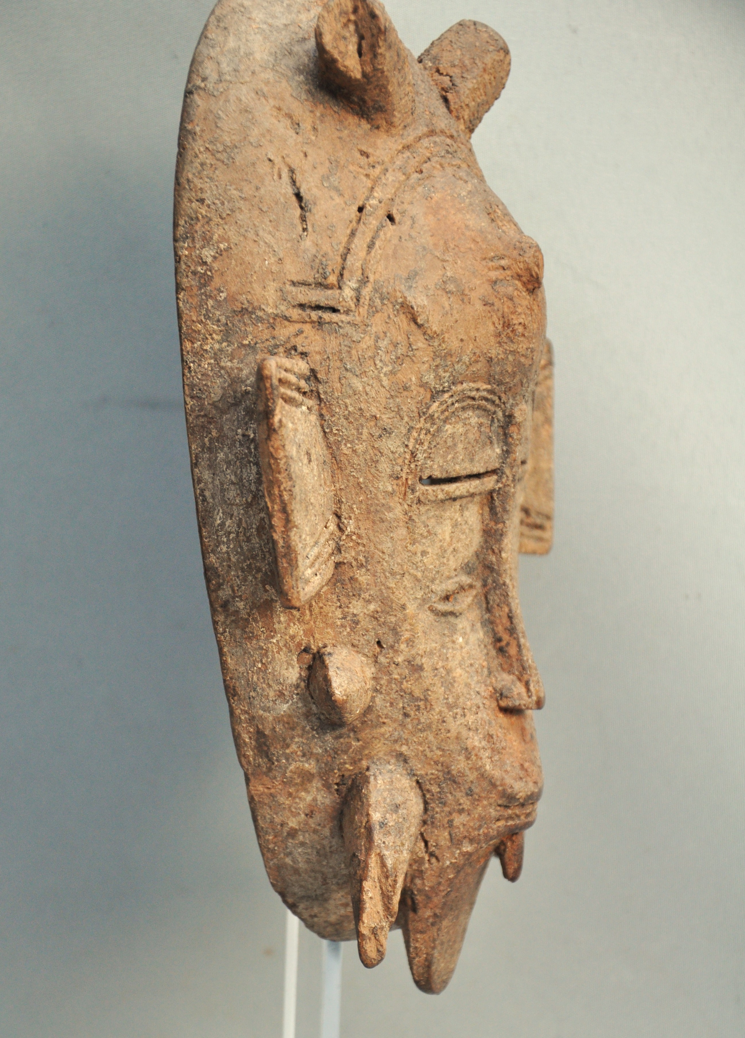 Verfijnd Kpelie masker van de Senoufo uit de Ivoorkust, 1960-70