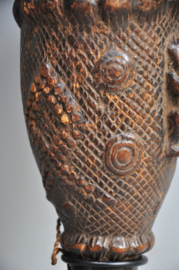Decoratieve rituele beker van de KUBA, DR Congo, 1950-60