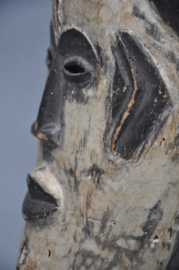 Old face mask of the IBO, Nigeria, mid 20th century