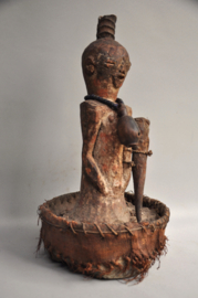 Top!! en uiterst zeldzaam!! TETALA/SONGO dorpsfetish, DR Congo, 19e eeuw