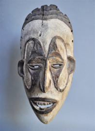 Tribally used face mask, IGBO, Nigeria, 1970-80