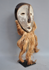 LEGA face mask, Bwami society, DR Congo, ca 1970