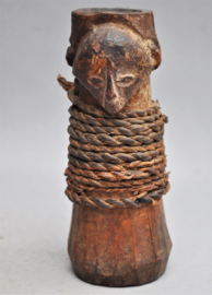Very old tribally used altar statue of SUKU, DR Congo, 1920-30