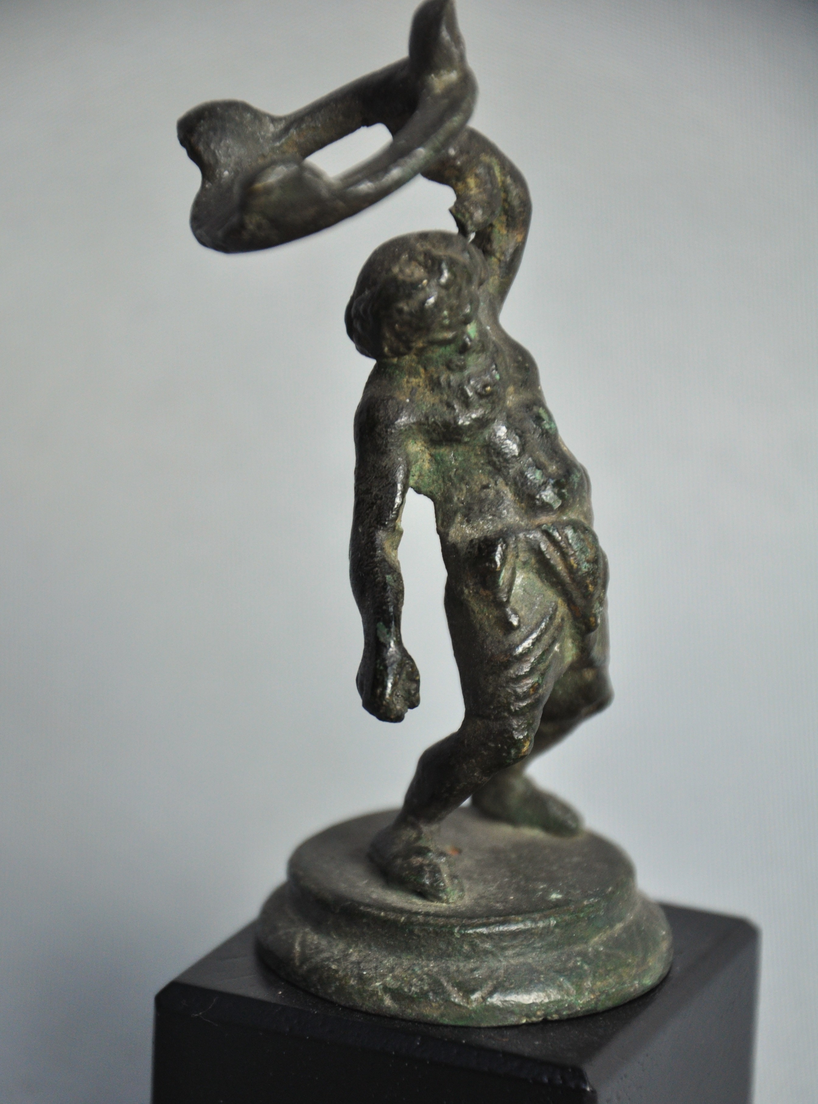 Griekse God SILENUS, Grand Tour object! 1780-1800