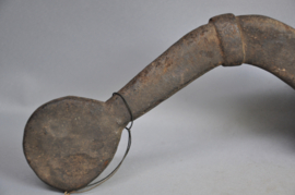 Large old wooden spoon, Nepal, ca 1950