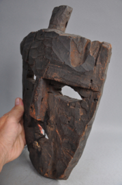 Large jhakri/shaman board mask, Nepal, 1960-70