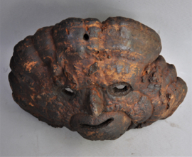 Lingzhi mushroom mask for protection, East Nepal, 2nd half of the 20th century