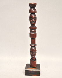 Two-headed scepter of the HOLOHOLO, DR Congo, 1960-70