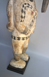 Mega groot janus beeld van de IBO, Nigeria, ca 1970