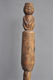 Old used tribal pestle, BACONGO, DR Congo, mid 20th century