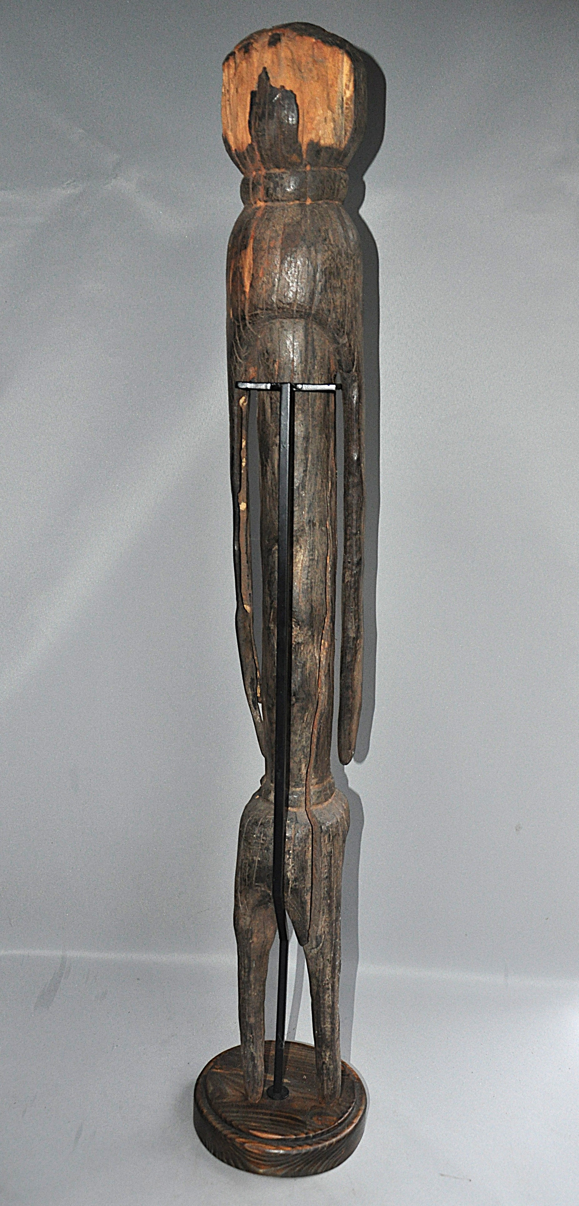 Moba Tchitcheri Beeld – Togo | Authentieke Afrikaanse Houten Sculptuur 98 cm
