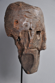 Museum stuk! Zéér oud jhakri/shamaan masker, Nepal, laat 19e, begin 20e eeuw