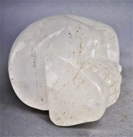 Grote skull van bergkristal, Nepal, 2e helft 20e eeuw