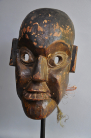 Beautifully carved festival mask, northern Nepal, approx. 1970