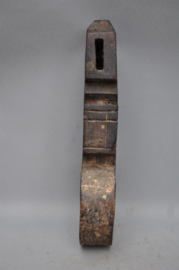 Large ghurra, churning stick holder, Nepal, 2nd half 20th century