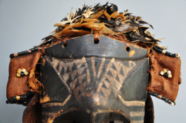 TOP! KUBA MPOOM masker, DR Congo, 1930-50