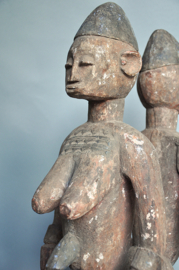 Special Igbo Altar Statue: Fertility Figure with Unique Duality