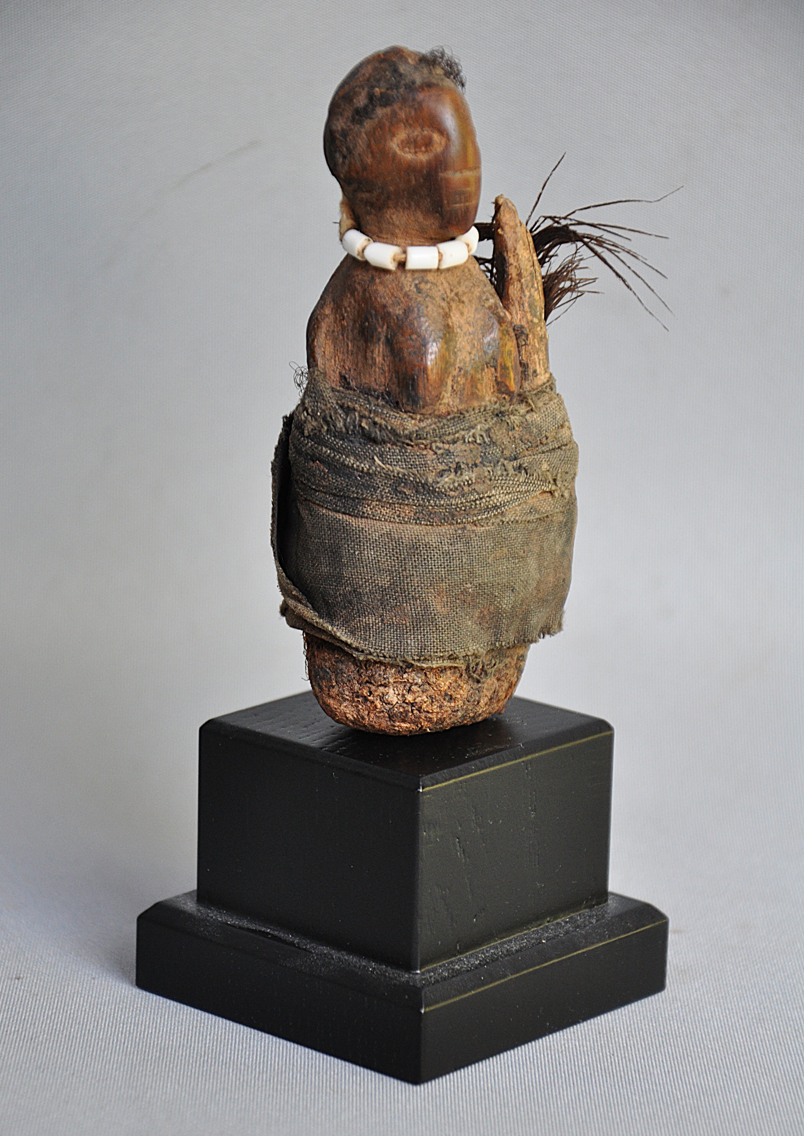 Oud authentiek fetish beeldje, KUSU, DR Congo, 1920-1940