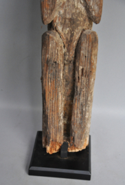 Large lived guardian statue - Nepal - Mid 20th century