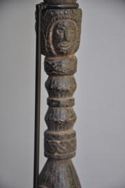 Antique Dhyangro Handle, Nepal, ca. 1900