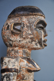 Large imposing female ancestor statue, IBO, Nigeria, ca 1970