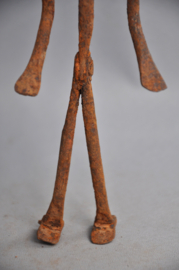 Female fer noir statue, Bambara, Mali, mid 20th century