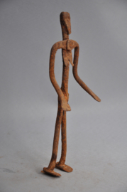 Female fer noir statue, Bambara, Mali, mid 20th century