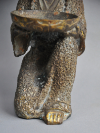 Refined cast bronze monk, 2nd half of 20th century, Nepal