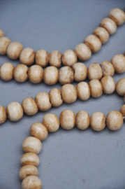 Monumentale Tibetaanse Mala – Fossiele Schelp 108 kraals