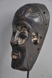 Older facial CHOKWE mask, D.R. Congo, approx. 1960