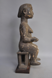 Old devotion altar statue, Anlo people, South Togo, mid 20th century