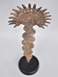 Zeldzame bronzen amulet, GAN, Burkina Faso, 1e helft 20e eeuw