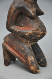 Fertility statue of the YORUBA, Nigeria, 2nd half of the 20th century